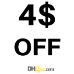 Get $4 Off Orders of $5 or More with DHgate Code - coupira